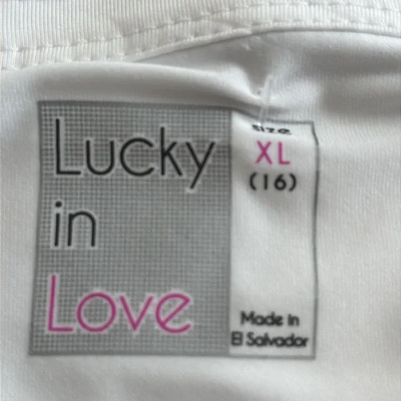 NEW Lucky in Love Scallop Skirt Skort - Picture 9 of 11